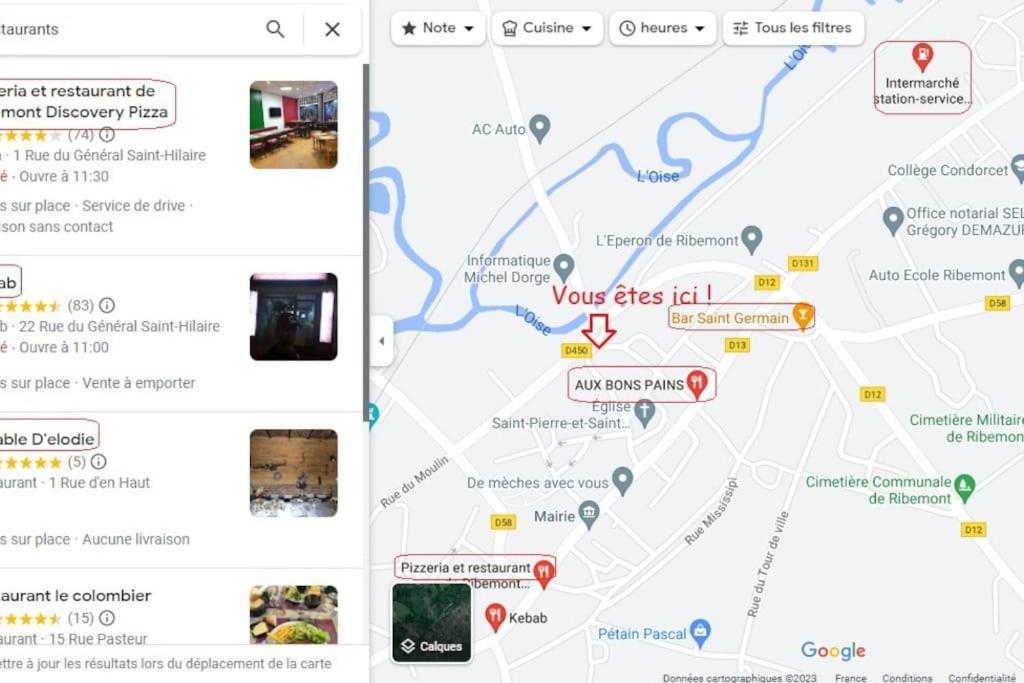 Apartmán La Ribemontoise Exteriér fotografie